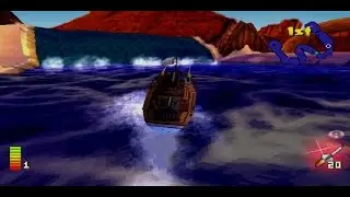 Dead in the Water Gameplay Race Tournament (PlayStation,PSX,PS1)