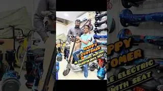 Happy Customer | Mi Foaldable Electric Scooter with Seat | escooters