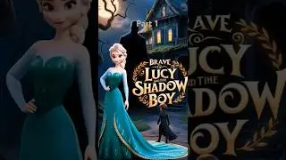 Lucy and shadow boy     #animation #disney #horrorstories#storytime#brave girl# Shadow boy