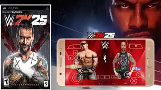 NEW ! WWE 2k25 Patch (Textures Pack) For Svr 2010 Ppsspp ( Preview) By Mr.Sagar74