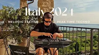 Italy 2024 Balcony Techno Set | Melodic Vibes | NEPTUNE DJ Mix ft. Solomun, Pan Pot, Max Styler