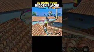CS RANK PUSH HIDDEN PLACES 🤯☠️ | CS RANK HIDDEN PLACES | CS RANK PUSH TRICK | HIDDEN PLACES FOR CS
