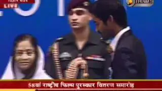 Dhanush received National Award for Aadukalam