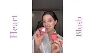 Heart shaped blush 💕