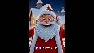 Silly Santa Teaches Fun Dance Moves 🎶 #kidsdancemusic #toddlers