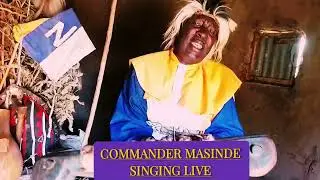 Commander Masinde anacheza zeze akiomboleza (Malaba Walubengo) live