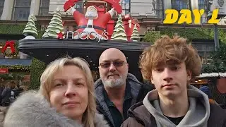 Рождественский Нью-Йорк: Macy's, Manhattan, Старейшая Таверна🗽NEW YORK,2025