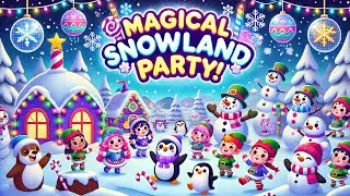 ❄️🎉 Magical Snowland Party! ⛄✨ Dance, Sing & Celebrate in a Winter Wonderland! 🎶🎁 @CoComelon