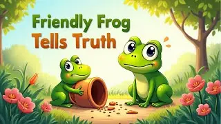 Kids Poem on Honesty | A Rhyming Story About Honesty for Kids | Friendly Frog Tells the Truth