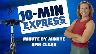 10-Minute Sweat Express Workout | Minute-By-Minute Cycling Challenge