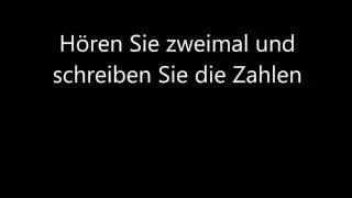 H&ouml;r&uuml;bung: Zahlen h&ouml;ren