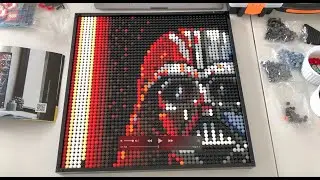Lego Art Star Wars The Sith 31200 Review - 1/3 Darth Vader Ultimate Build