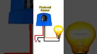 Photocell Sensor Wiring Connection #shorts #viralshorts2024 #ytshorts #viralshorts