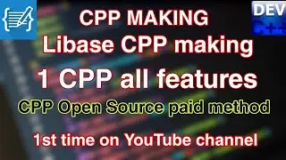 How to make cpp file libase in c++