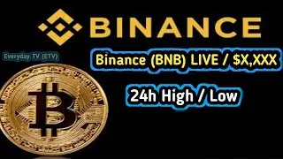 BNB Price LIVE: 24h High / Low + What&rsquo;s Next | Binance Coin Price Live | BNB Price #binance #crypto