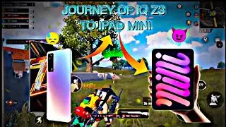 THE JOURNEY OF MY IQZ3 TO IPAD MINI 6| @iammadan | #bgmi #botsquad #madanop