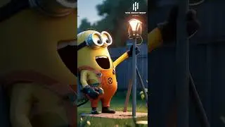 Minion tries to fix a lamp&hellip; ends up becoming a firework! 💡⚡🤣 #fail #minionmoment