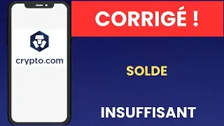 CORRIG&Eacute;&nbsp;! Solde insuffisant sur retrait Crypto com