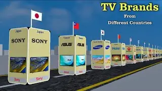 Lcd Television Brands by Country / Tv Brands From different countries #comparison #television