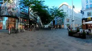 360&deg; Vienna - Mariahliferstrasse - Otto-Bauer-Gasse to Neubaugasse