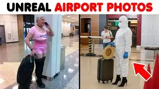 These Airport Photos Shocked the Entire Internet