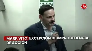 Mark Vito: excepción de improcedencia de acción por presunto lavado de activos