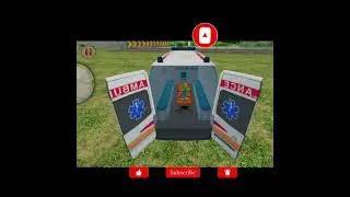Ambulance Robot City Rescue Game 🔥 #shorts
