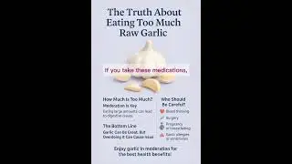 The Raw Truth: Can Garlic Really Thin Your Blood?