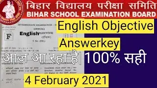 Biharboard 12th English Objective most viral Questions| bihar board English objective Answerkey|