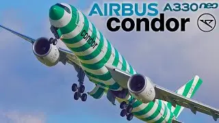 CONDOR : The New AIRBUS A330s Neo at Toulouse Airbus Factory