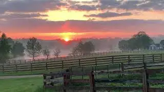 Queenslake Farm Sunrise