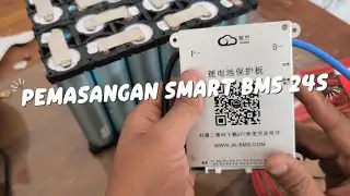 Merakit Baterai Motor Listrik 72v 15ah - Pasang Smart BMS Jikong
