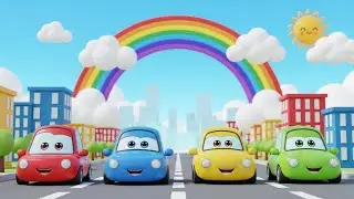 🎵 COLORFUL CARS SONG 🎵