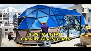 3-Step Guide: Install the Capsule Glass Dome House