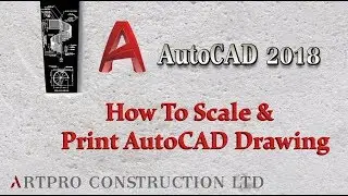 How to print Drawing in AutoCAD 2018| PDF convert | how to plot drawing in AutoCAD