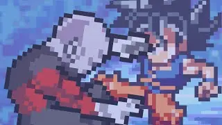 Goku ui vs Jiren part 2 - Sprites animation 