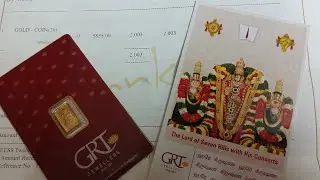 GRT 2 Grams gold coin.. #grtgoldchitgift #grtchit @Happy Life #save #new