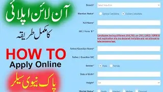 Pak Navy Sailor 2021 Online apply | Pak Navy Jobs 2021 | PK Test Globe