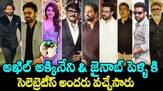 Celebrities Visuals @ Akhil Akkineni & Zainab Ravdjee Marriage | Samantha | Naga Chaithanya | FH