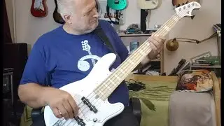 Cort Elrick NJS 5 sound sample with a Headrush Core no talking