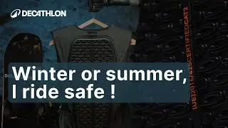 BRAND - Winter or Summer, Ride Safe and Free with the DBCK 500 Liner ! | Decathlon_QUECHUA