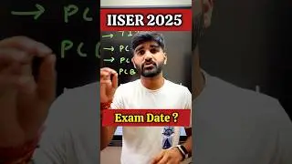IISER Aptitude Test 2025 ( IAT Exam Details ) #shorts #iiser #iitjee #jeemains #iat2025
