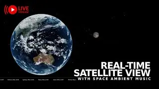 🔴 [LIVE] Earth From Space &mdash; ☀️ GK-2A Satellite View (Asia-Pacific) | Space Ambient Music 201125 AM