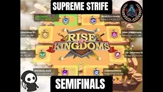 Supreme Strife Semifinals -OG- w/ 亗 ᴋᴅᴜʙ | Rise of Kingdoms