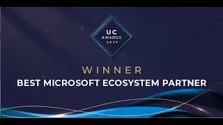 WINNER: Best Microsoft Ecosystem Partner - UC Awards 2025 🏆