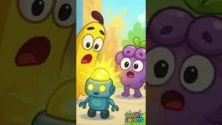 Strawberry turn on Robot 🤖 | WackyShorts ##