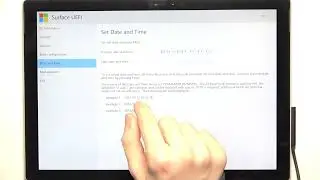 Comment changer la date et l'heure dans le BIOS du MICROSOFT Surface Pro 5