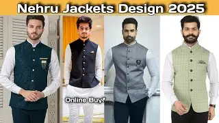 Best Nehru Jackets Design 2025 For Men's | Wedding Waistcoat Colour Combination