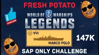 World of Warships: Legends | How to use SAP effectively | Marco Polo Gameplay