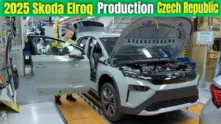 2025 Skoda Elroq Electric SUV Production Factory at Mlad&aacute; Boleslav Czech Republic